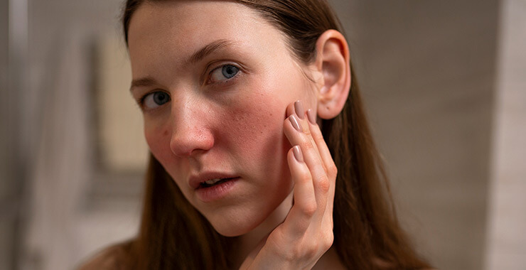Rosacea Symptom