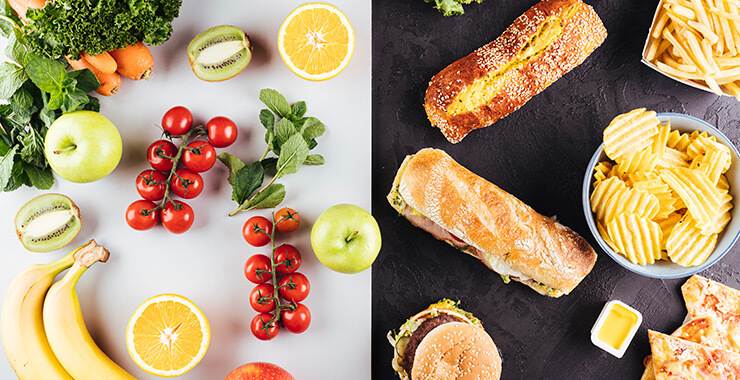 Causes of Hypertension - Poor diet