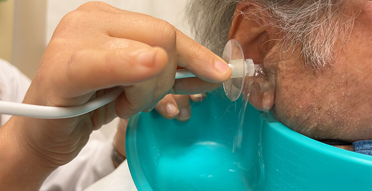 Warm Water Ear Flush